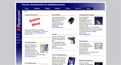 Desktop Screenshot of flexicom.de